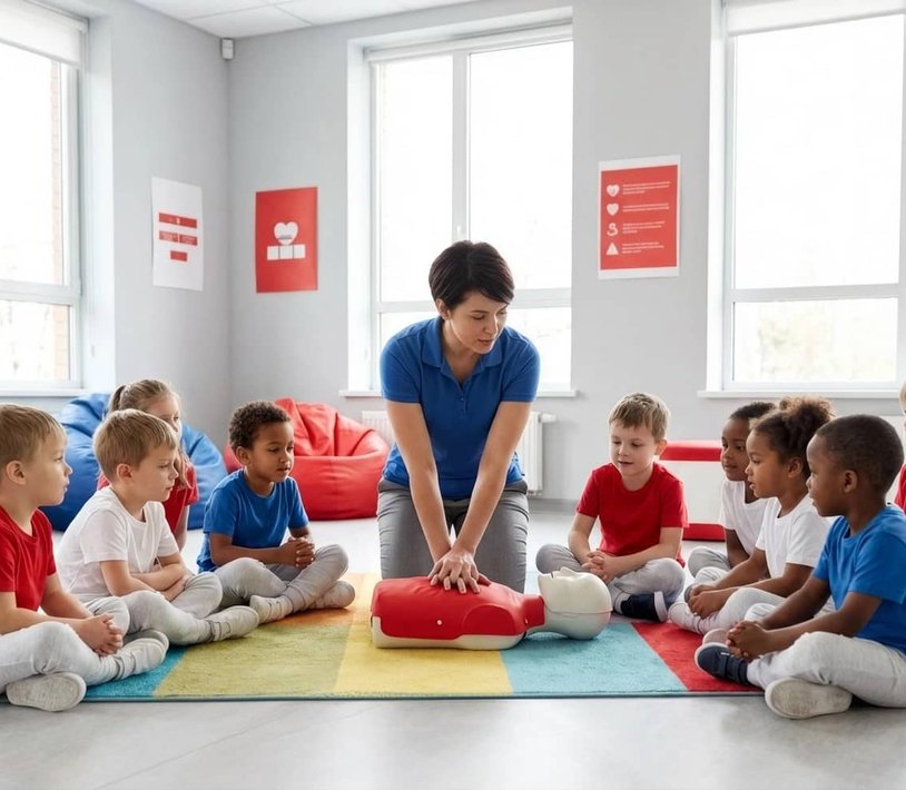 CPR, first aid, and AED