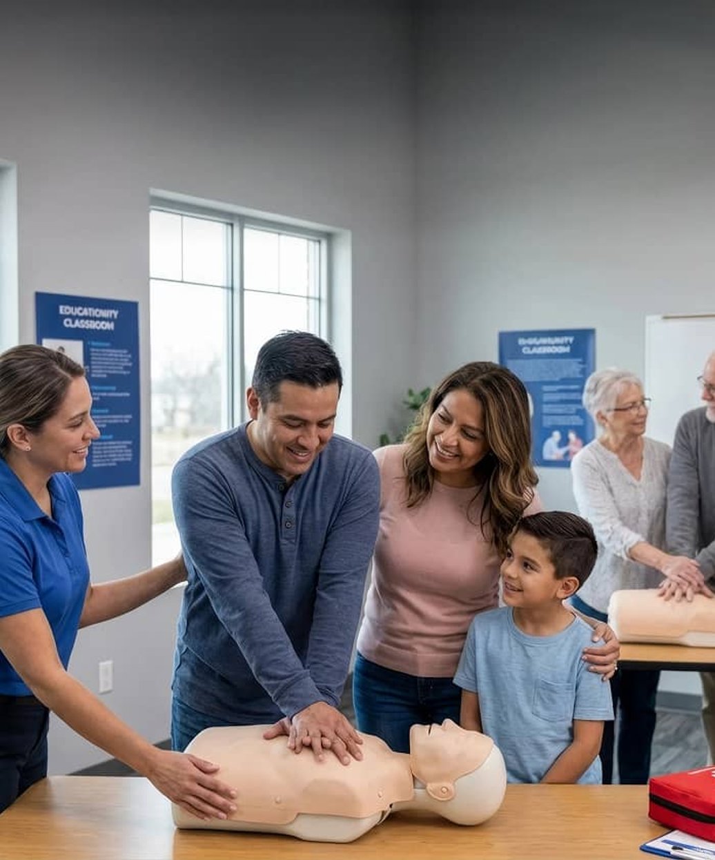 CPR and first aid certification near me