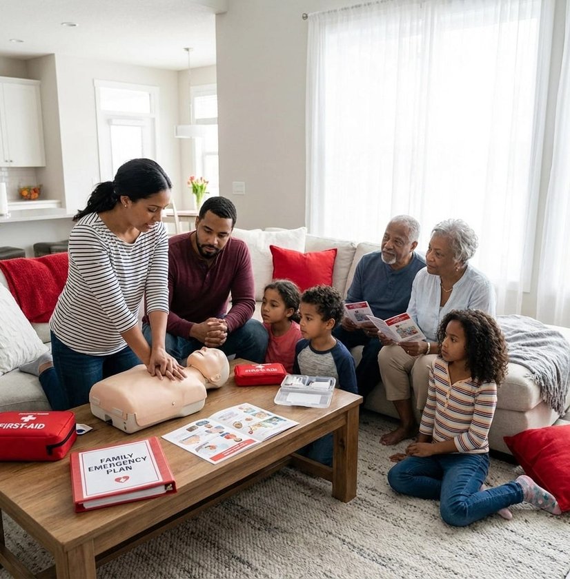 In-home CPR training