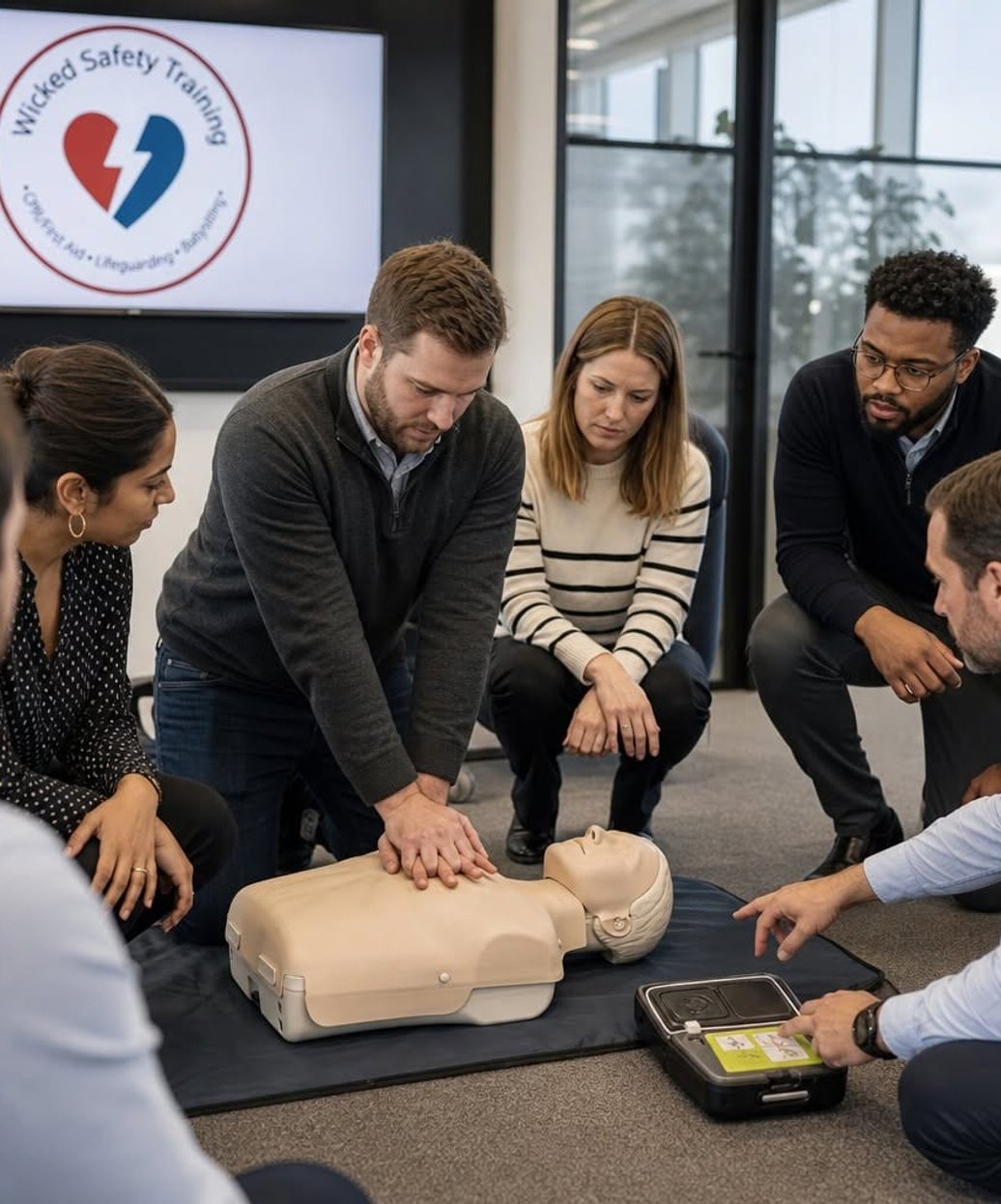 corporate first aid training near me